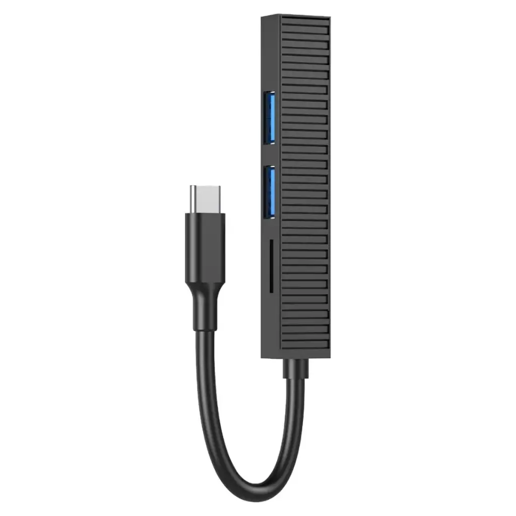 Adaptador concentrador USB-C 4 en 1 SUNIX HB10