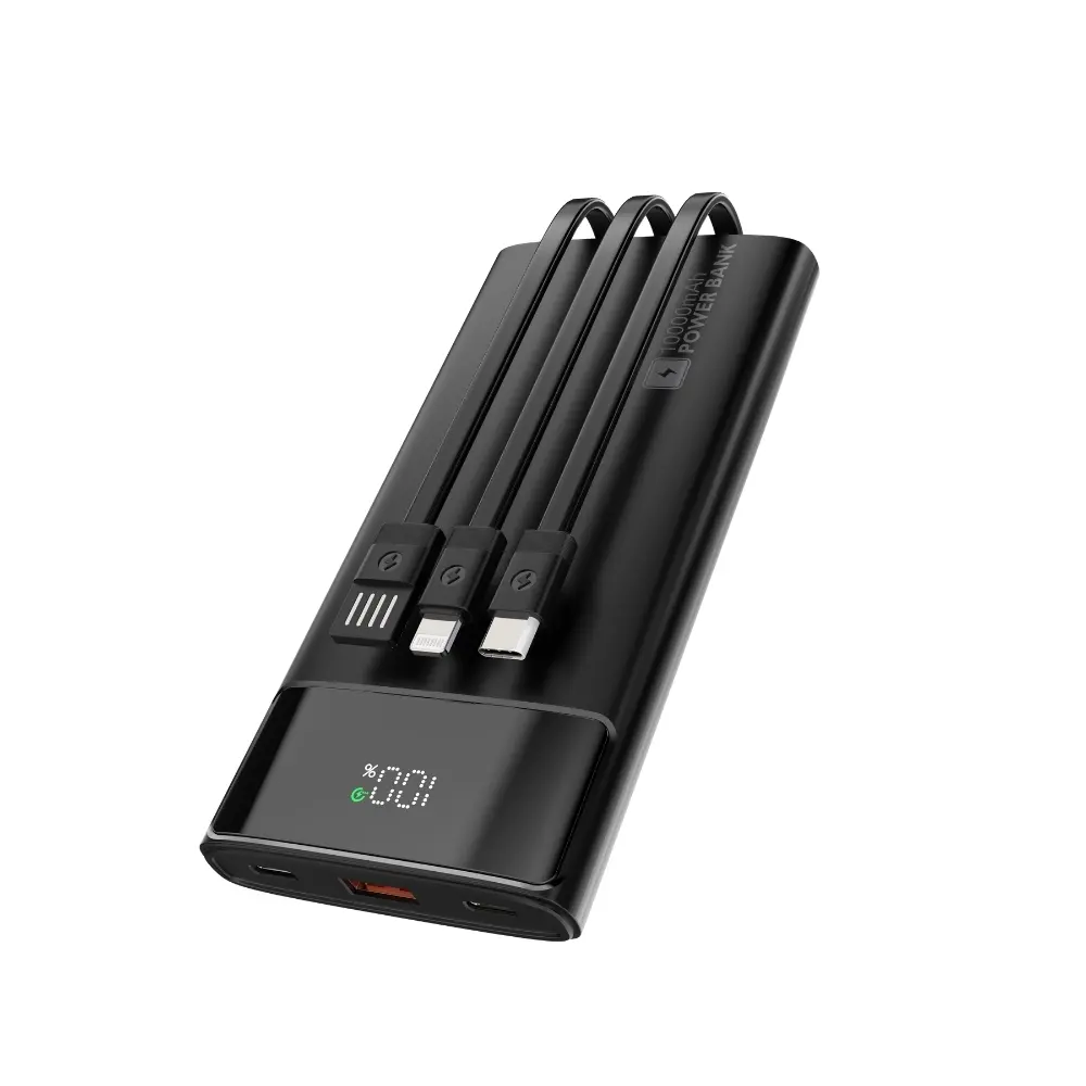 Shaza Powerbank 10000 mAh 22.5W Portable Powerbank – Schwarz