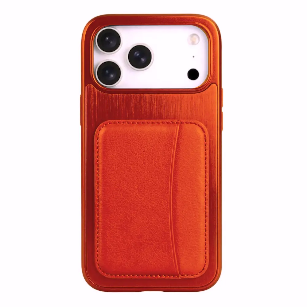 Sunix Mono Wallet Case for iPhone 18 Pro Dark Cherry