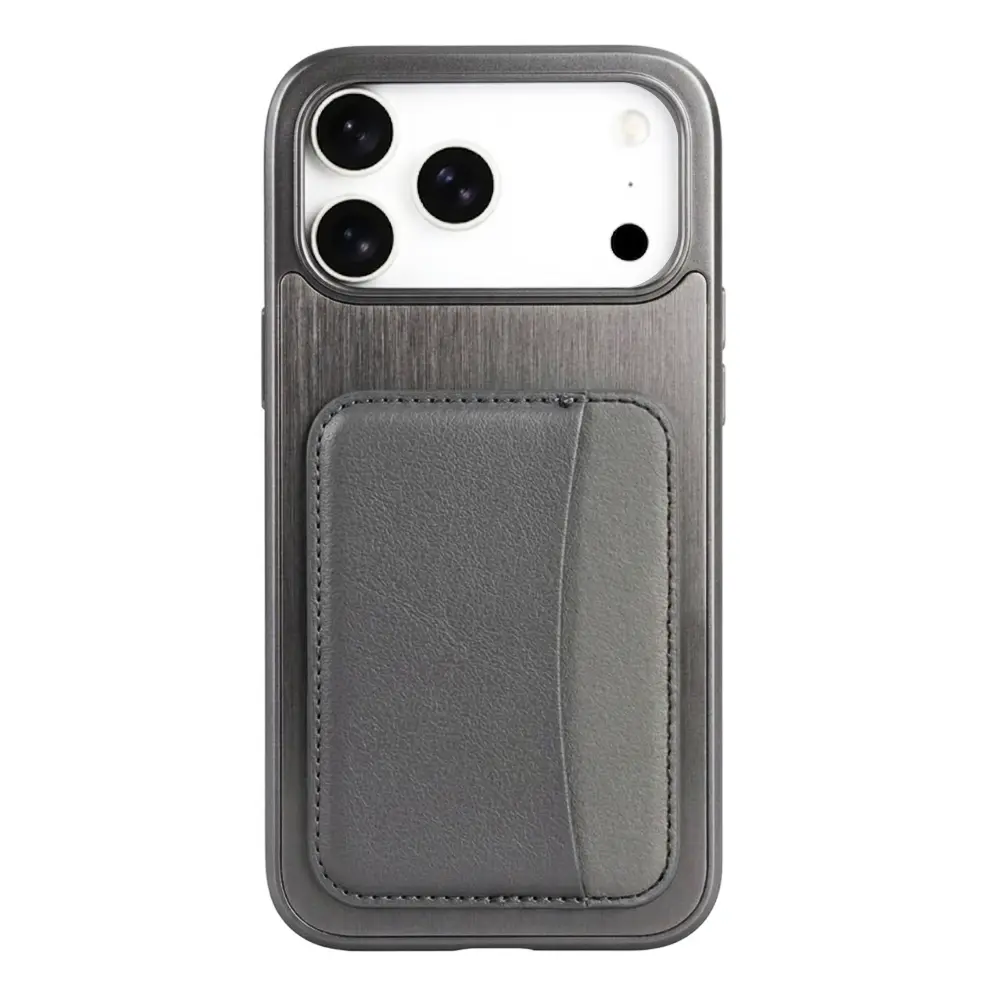 Sunix Mono Wallet Case for iPhone 18 Pro Dark Gray