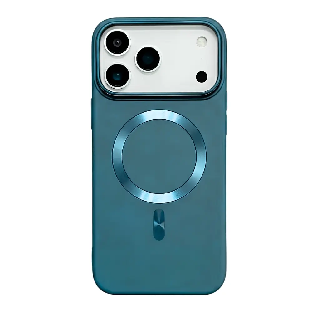 Funda Sunix Nova MagSafe para iPhone 18 Pro Max azul claro