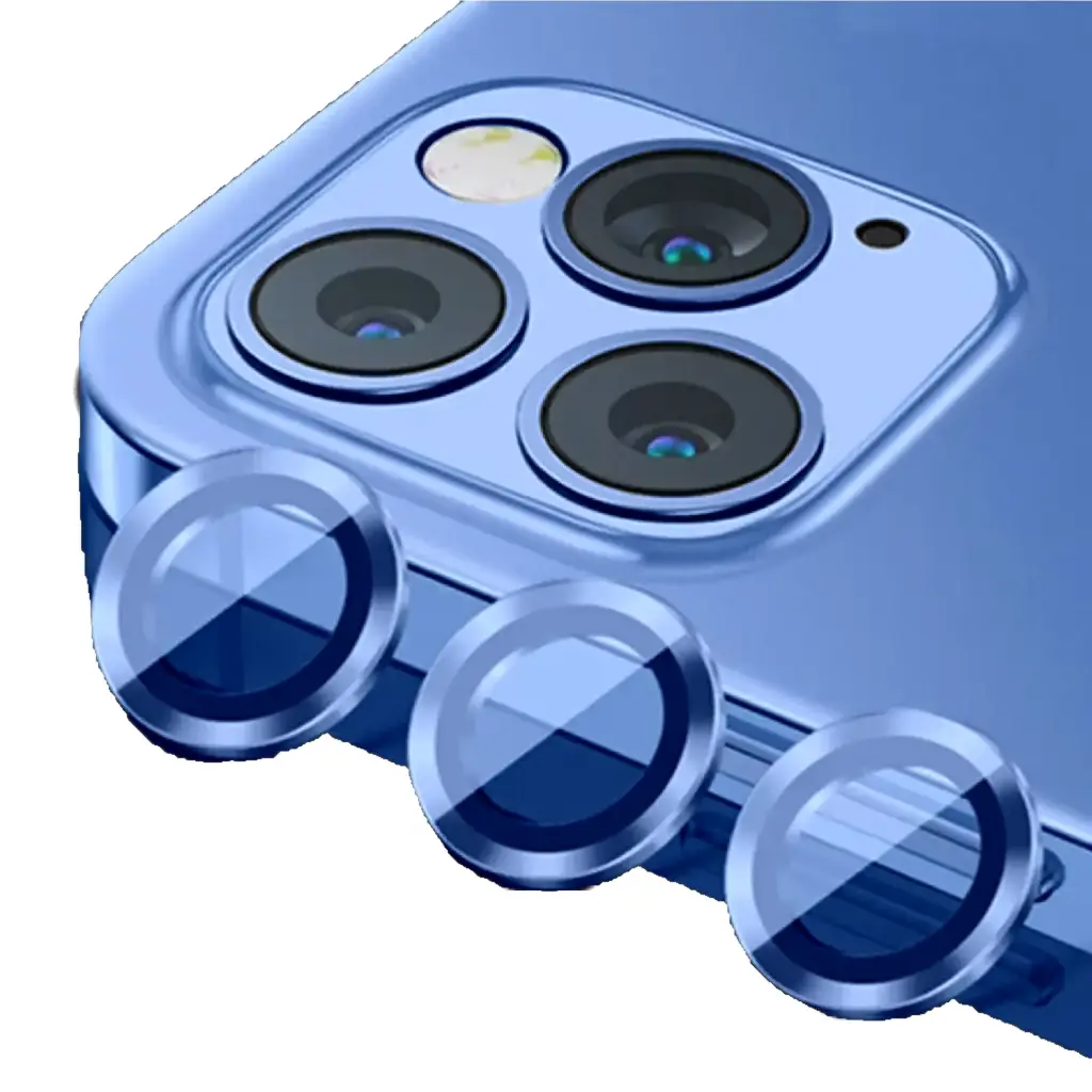 Protector de lente Sunix para iPhone 18 Pro/18 Pro Max azul