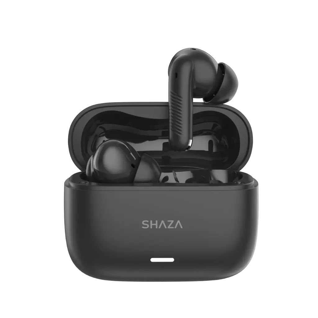 Shaza S Sound SS3515/BK Bluetooth Earbuds Black (4 Mic. ANC-ENC)