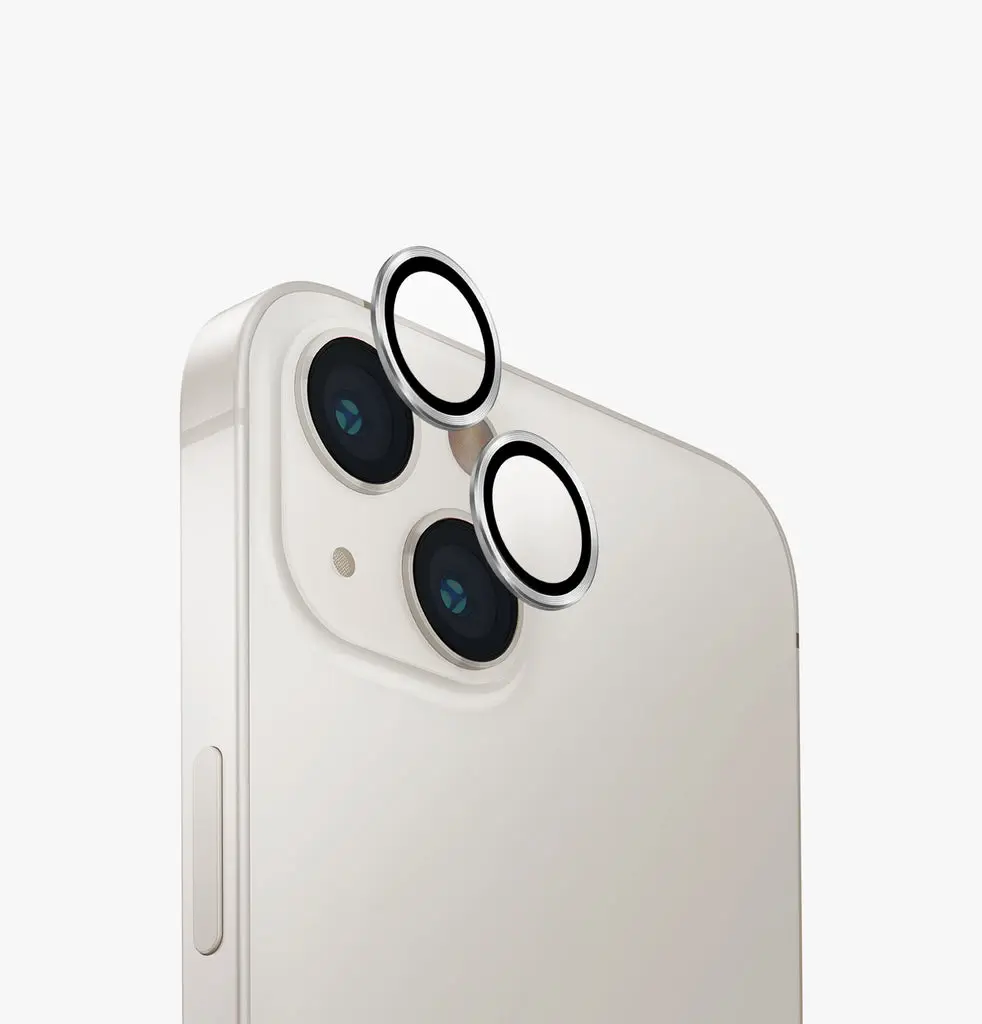 iPhone 14/14 Plus Kameraschutz – Weiss