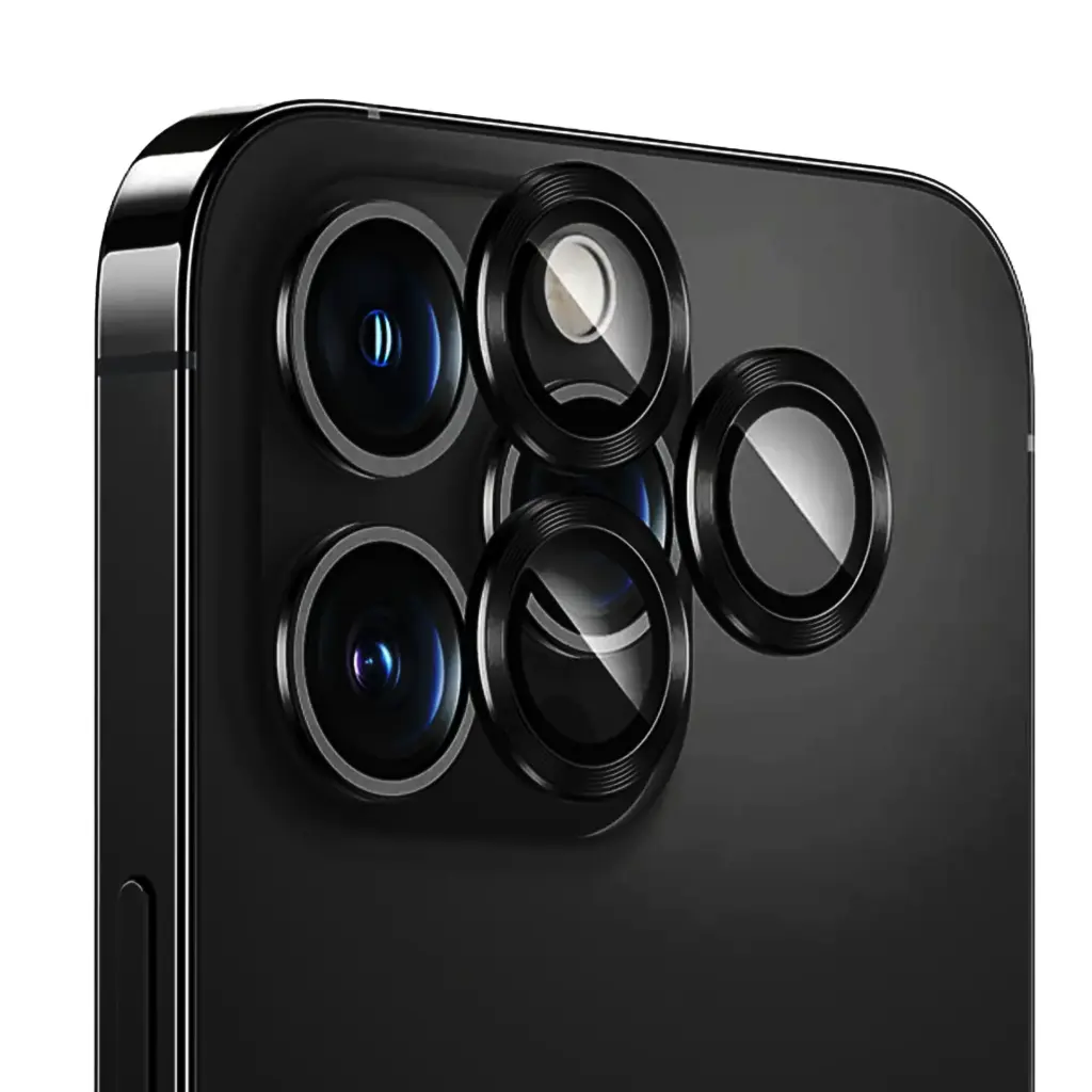 iPhone 14 Pro/14 Pro Max Kameraschutz – Schwarz