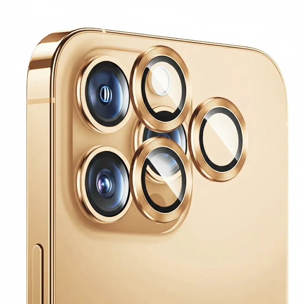 iPhone 14 Pro/14 Pro Max Kameraschutz – Gold