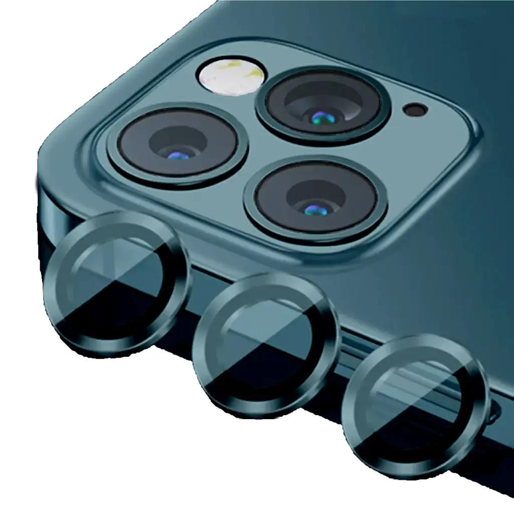 SUNIX CAMERA LENS PROTECTOR FOR IPHONE 15 PRO / 15 PRO MAX  TITANIUM BLUE