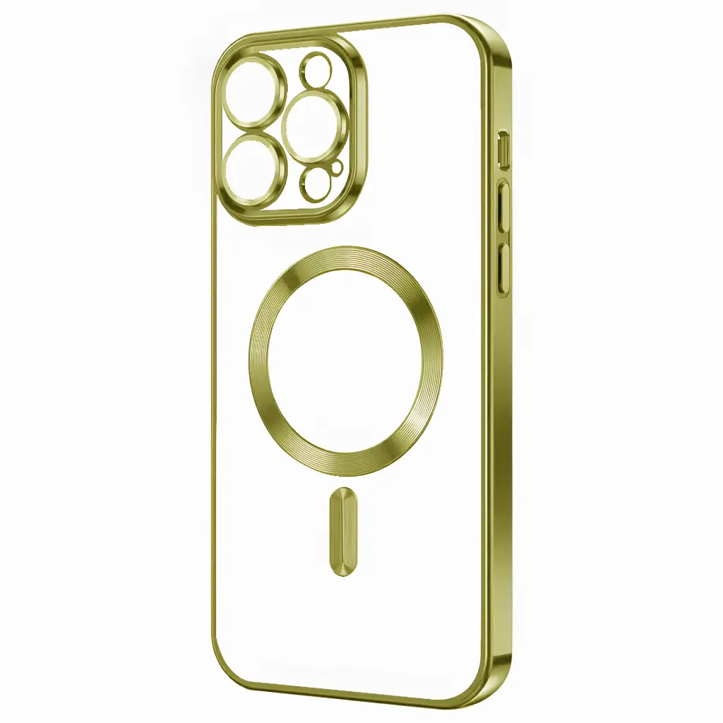 IPH 15 PRO BUNTE MAGSAFE HÜLLE GOLD