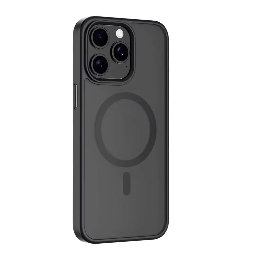 iPhone 15 Pro Design Hülle Titan – Schwarz