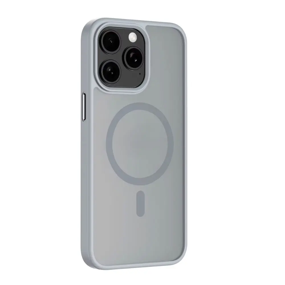 iPhone 15 Pro Max Design Hülle Titan – Grau