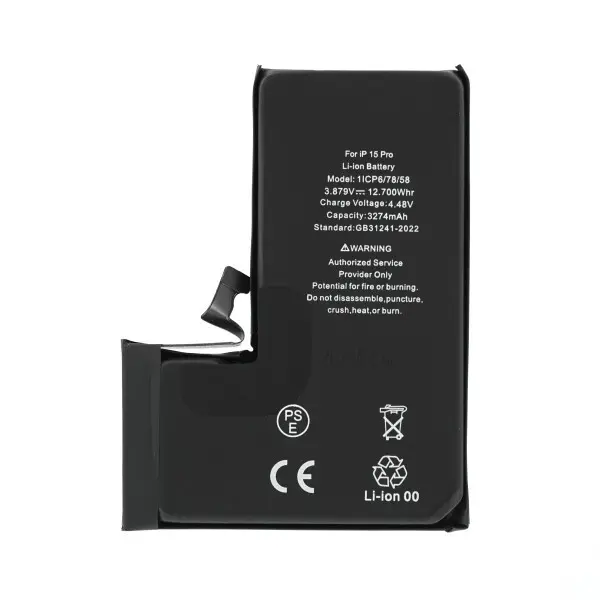 BATTERY FOR IPHONE 15 PRO 