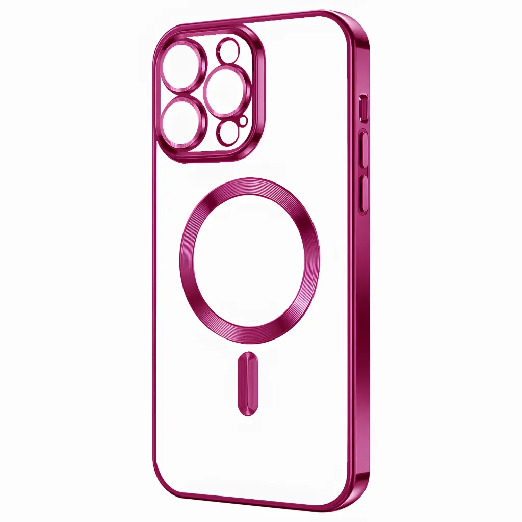 iPhone 16 Bunte MagSafe Hülle – Rosa