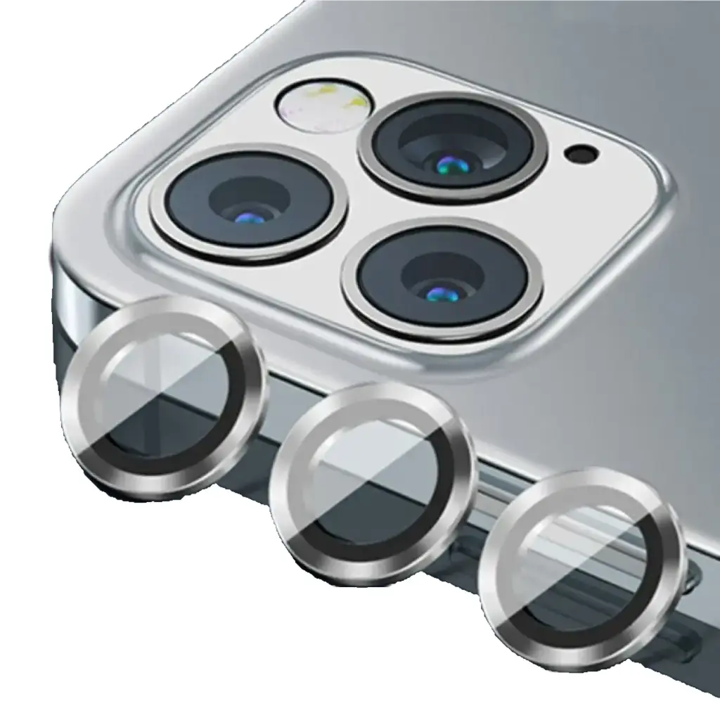 SUNIX CAMERA LENS PROTECTOR FOR IPHONE 16 PRO / 16 PRO MAX  SILVER