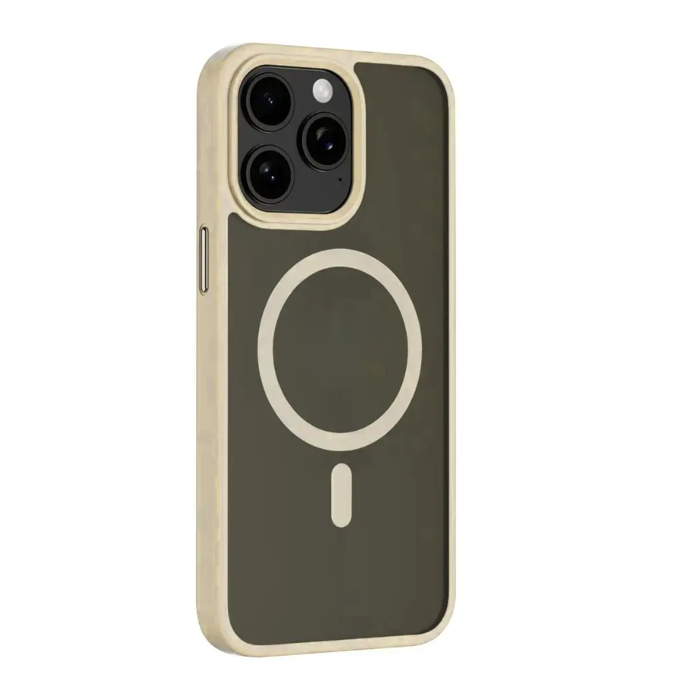 iPhone 16 Pro Max Design Hülle Titan Wüstensand