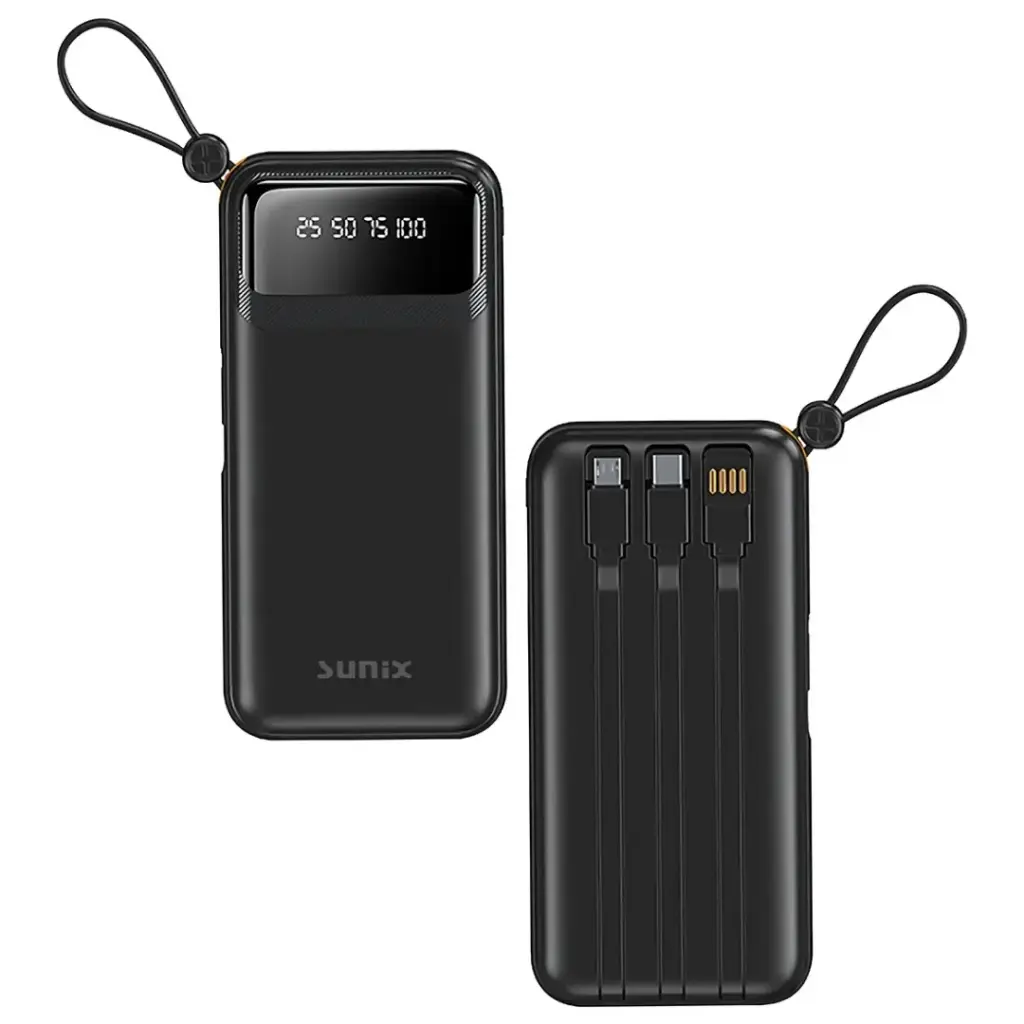 SUNIX PB120 POWERBANK 10.000 mAh BLACK