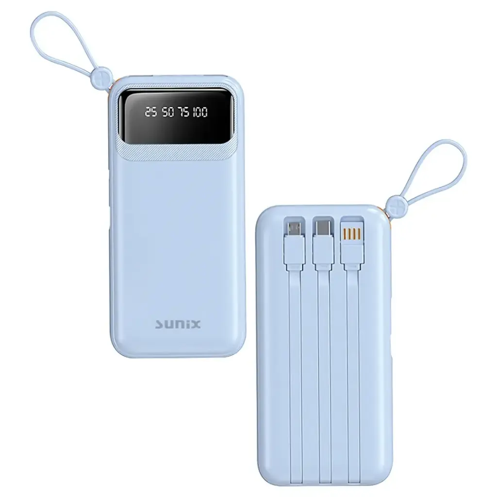 SUNIX PB120 POWERBANK 10.000 mAh BLUE