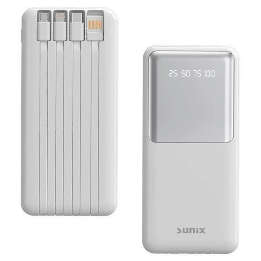 SUNIX PB49 POWERBANK WHITE