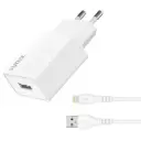 SUNIX S10 SET CHARGER WITH USB-A TO LIGHTNING CABLE