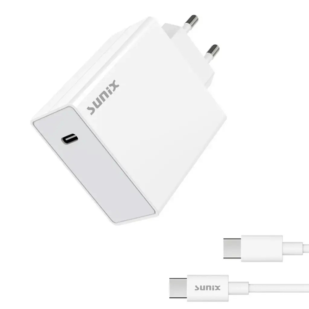 SUNIX S130 SET CHARGER 120W WITH USB-C TO TYPE-C CABLE