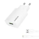 SUNIX S27 SET CHARGER 2.6A WITH LIGHTNING CABLE