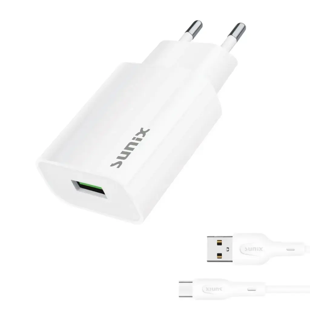 SUNIX S27 SET CHARGER WITH TYPE-C CABLE