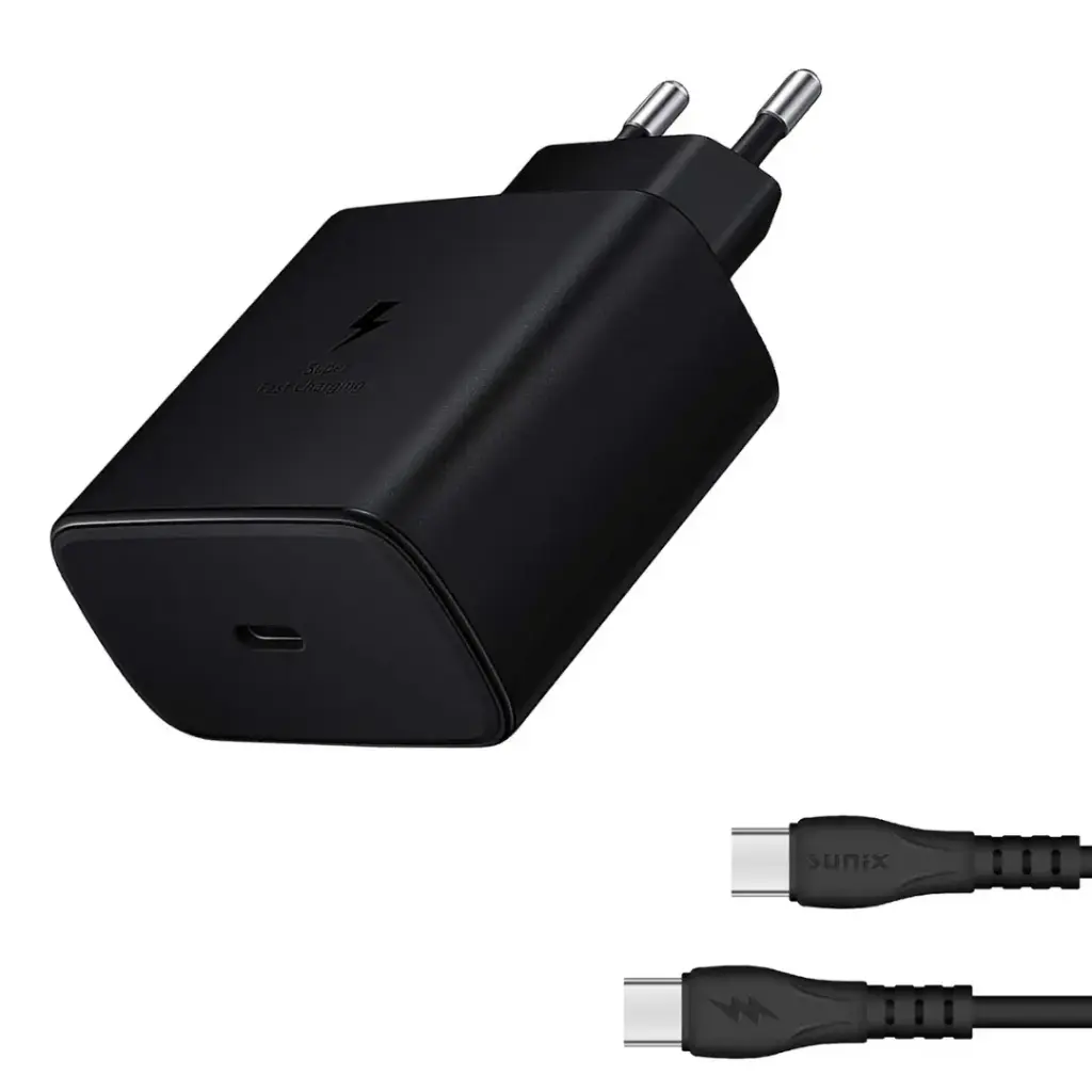 Sunix S50 Set Charger with Type-C to Type-C