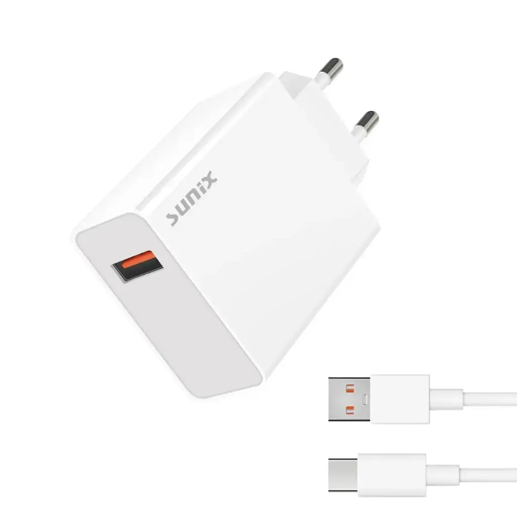 SUNIX S67 SET CHARGER WITH TYPE-C CABLE