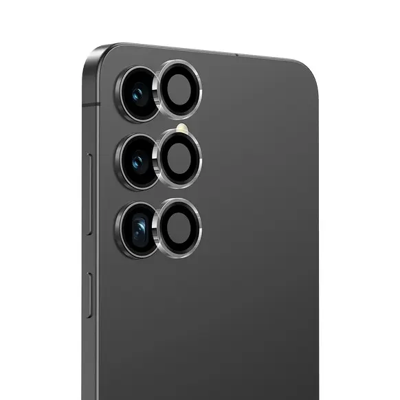 Samsung S25 Kameraschutz – Schwarz
