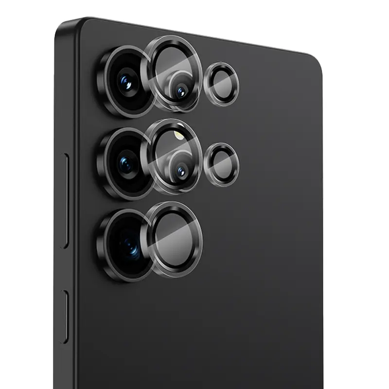 SUNIX CAMERA LENS PROTECTOR FOR SAMSUNG S25 PLUS  BLACK