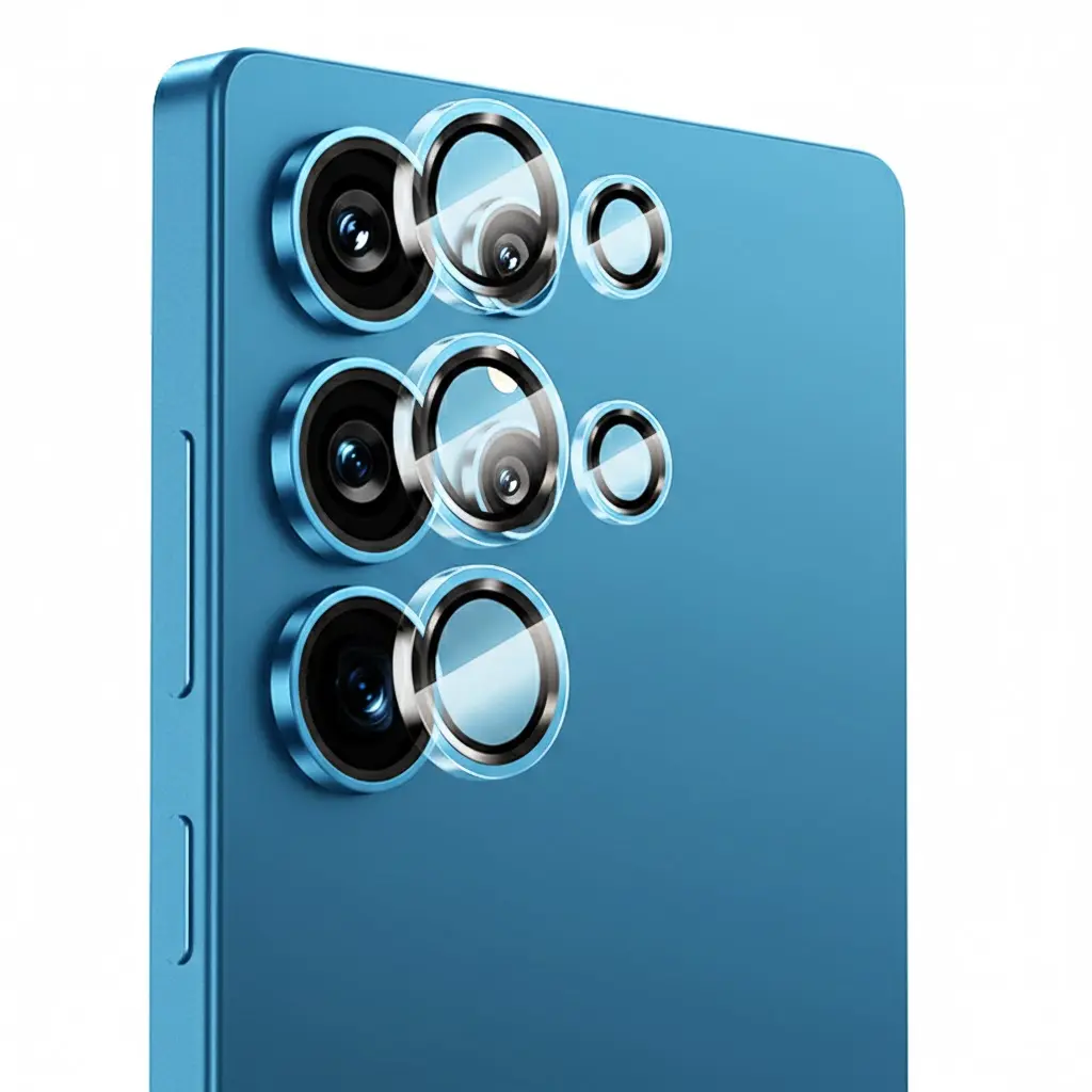 Samsung S25 Ultra Kameraschutz – Blau