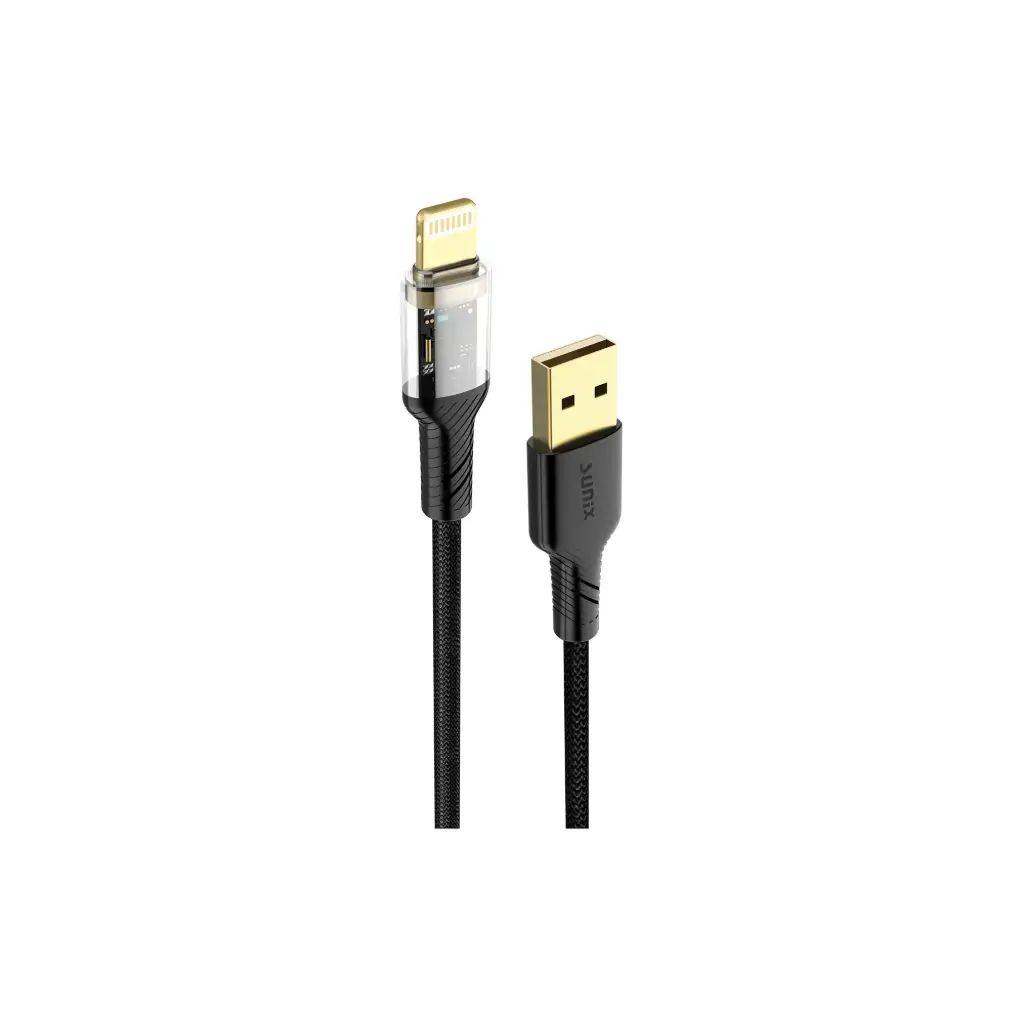 SC86 LIGHTNING CABLE BLACK