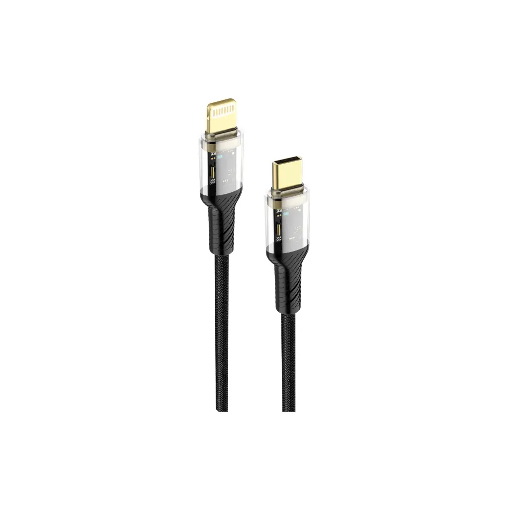 SC88 TYPE-C TO LIGHTNING CABLE BLACK