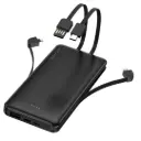 SHAZA 4IN1 POWERBANK 10000 mAh SCHWARZ