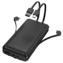 SHAZA 4IN1 POWERBANK 20000 mAh SCHWARZ