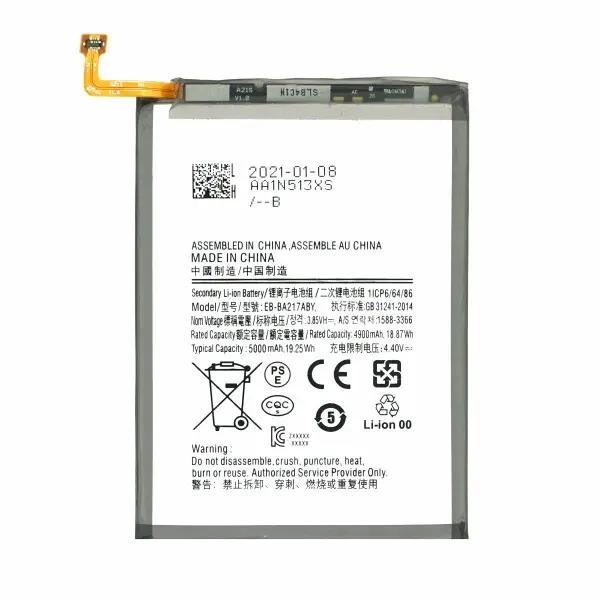 SUNIX AKKU EB-BA217ABY FÜR Samsung Galaxy A21s/A13/A02/A12/A12 Nacho/M12/A04s