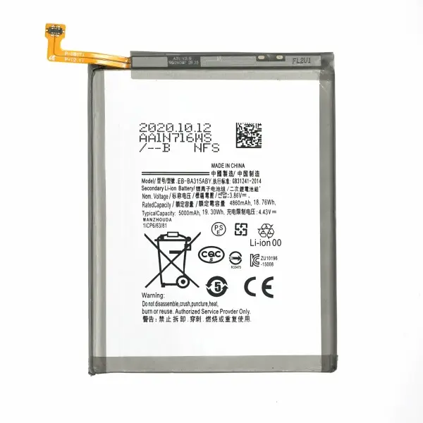 SUNIX AKKU EB-BA315ABY FÜR Samsung Galaxy A22/A31/A32