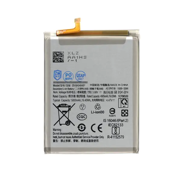SUNIX Battery EB-BA546ABY for Samsung Galaxy A34/A54