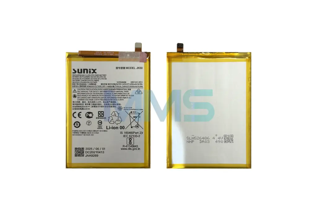 Sunix Akku für Motorola G7 Power/G8 Power Lite/G9 Play/E7 Plus/G50/E7 Power/G10/G30/G20/E30/E40/Defy/G31/G51 JK50