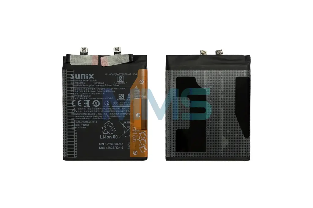 Sunix Battery for Xiaomi 11T 5G BM59
