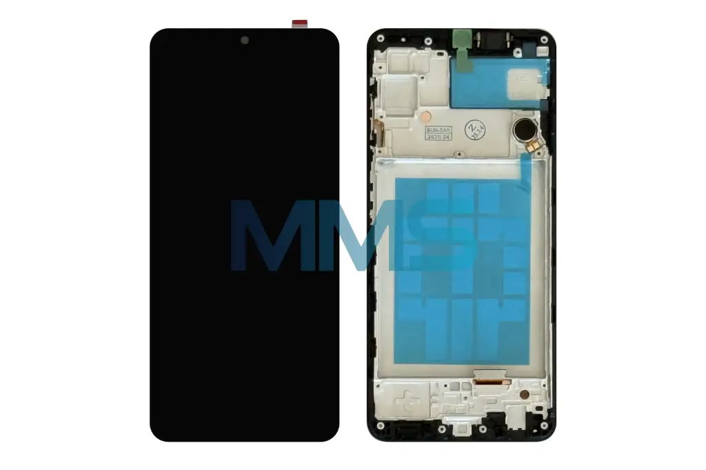 OLED Display for Samsung A22 4G/A225F with Frame