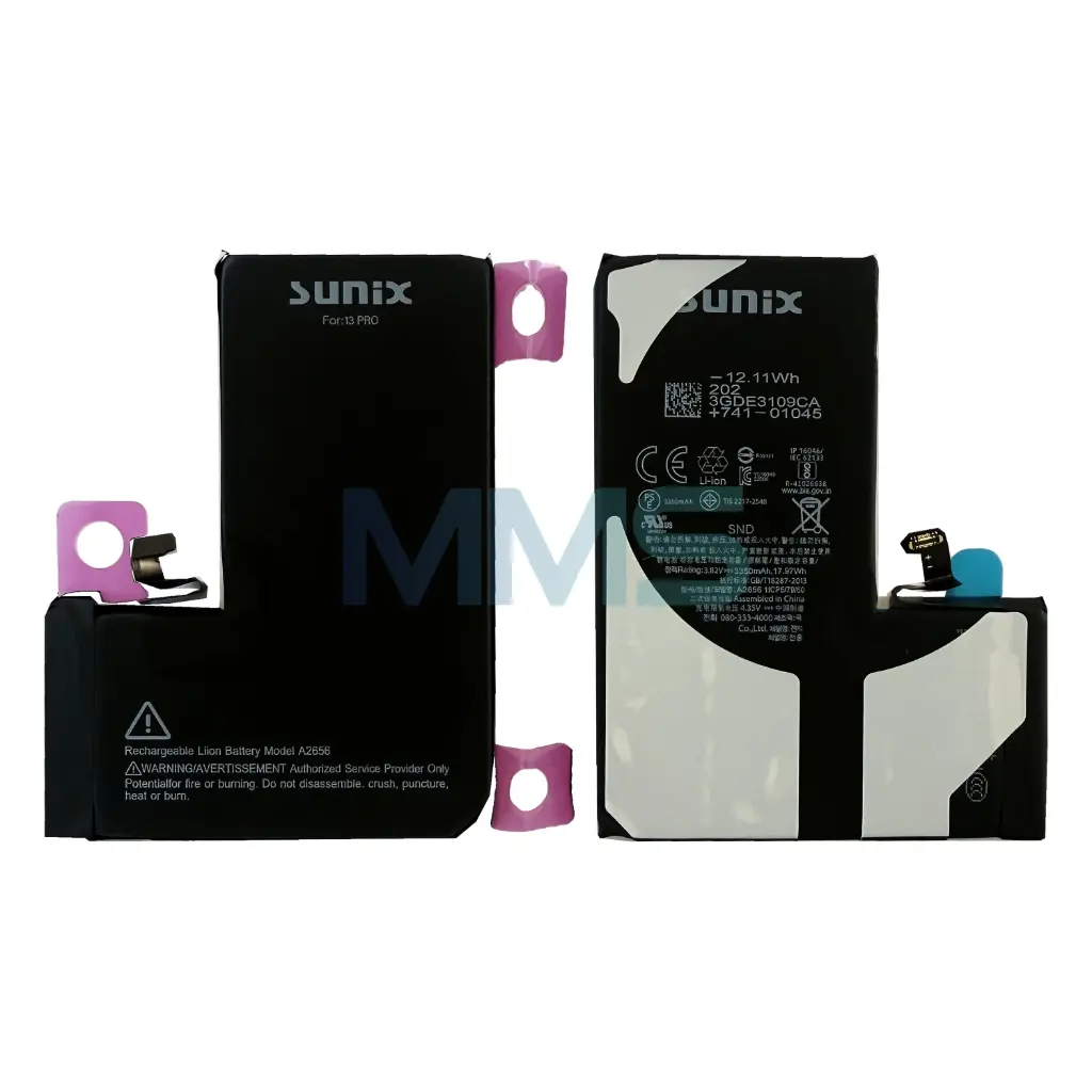 Sunix Premium Akku für iPhone 13 Pro (3350 mAh)