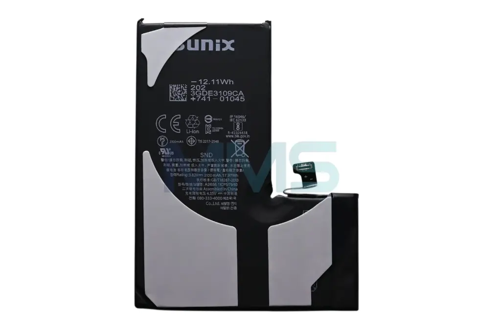 Sunix Premium Akku für iPhone 13 Pro (3350 mAh)