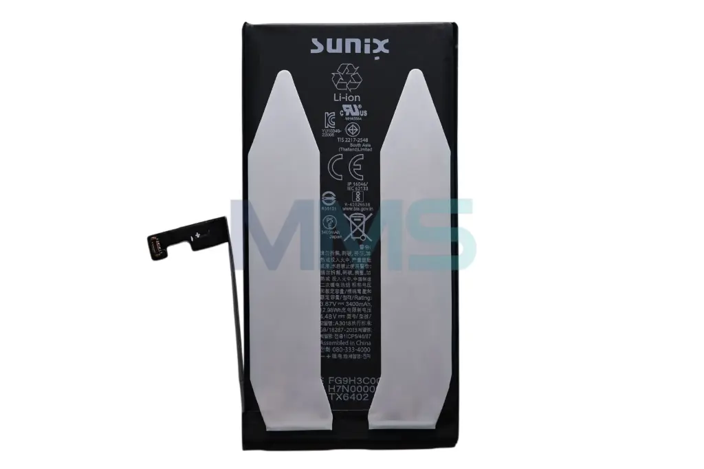 Sunix Premium Akku für iPhone 15 (3550 mAh)