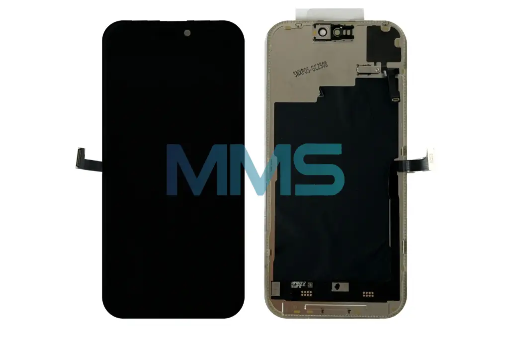 Pantalla LCD Original desmontada para iPhone 15 Pro Max con cable flexible del sensor