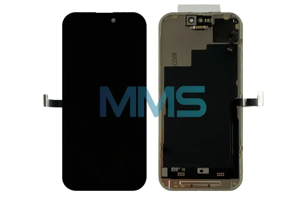 Pantalla LCD Original desmontada para iPhone 15 Pro con cable flex del sensor