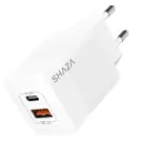 SHAZA 20W USB A+C LADEGERÄT GaN