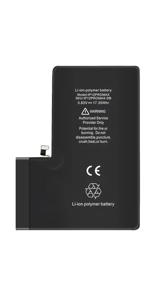 SUNIX HIGH CAPACITY DIAGNOSTIC BATTERY FOR IPHONE 12 PROMAX (4600 MAH)