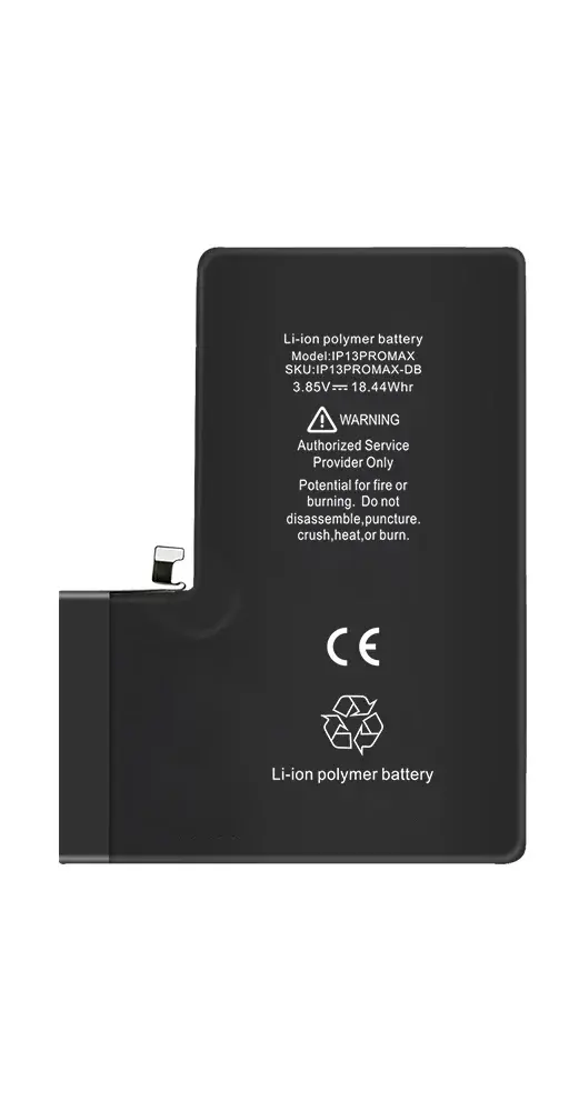 SUNIX HIGH CAPACITY DIAGNOSTIC BATTERY FOR IPHONE 13PROMAX (4850 MAH)