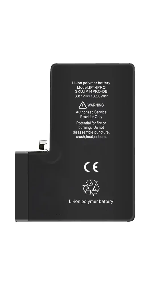 SUNIX HIGH CAPACITY DIAGNOSTIC BATTERY FOR IPHONE 14 PRO (3450 MAH)