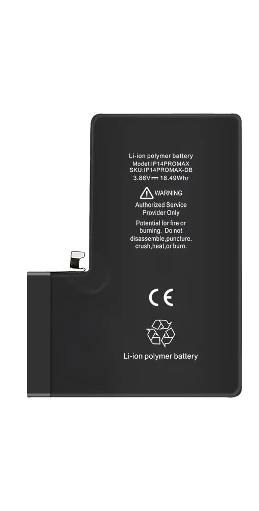 SUNIX HIGH CAPACITY DIAGNOSTIC BATTERY FOR IPHONE 14 PROMAX (4800 MAH)